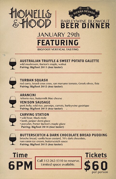 Beer Dinner in Chicago - Craft Beer Events Beer Dinner in Chicago - Craft Beer Events